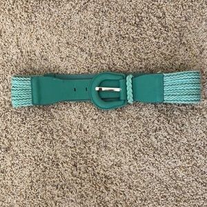 Mint green belt